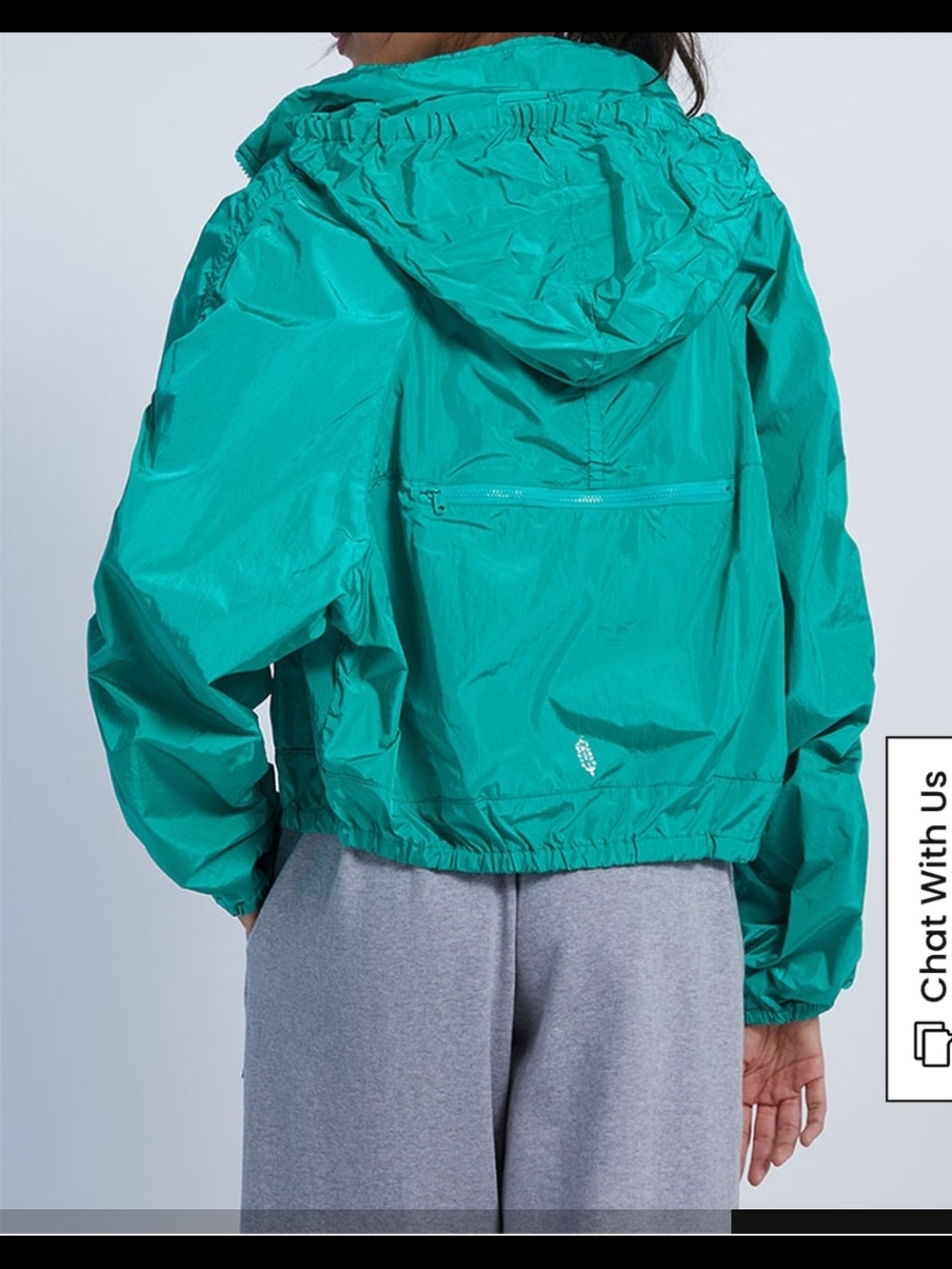 FP Movement By Free People Way Back Home Packabke Jacket- Sport Green Large - Picture 14 of 14